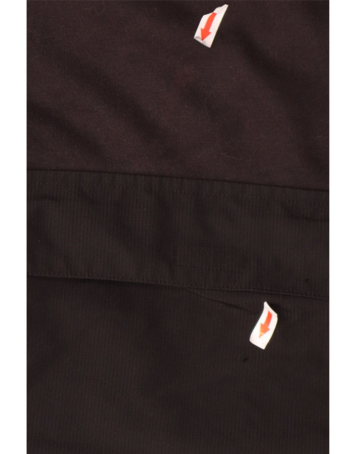 Adidas Herren Kapuzenpullover, groß, aus schwarzer Baumwolle