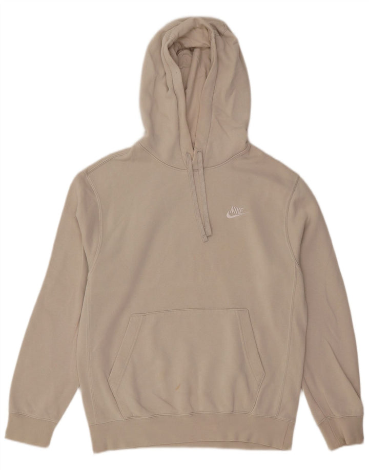 Nike Herren Kapuzenpullover, Größe S, Beige, Baumwolle