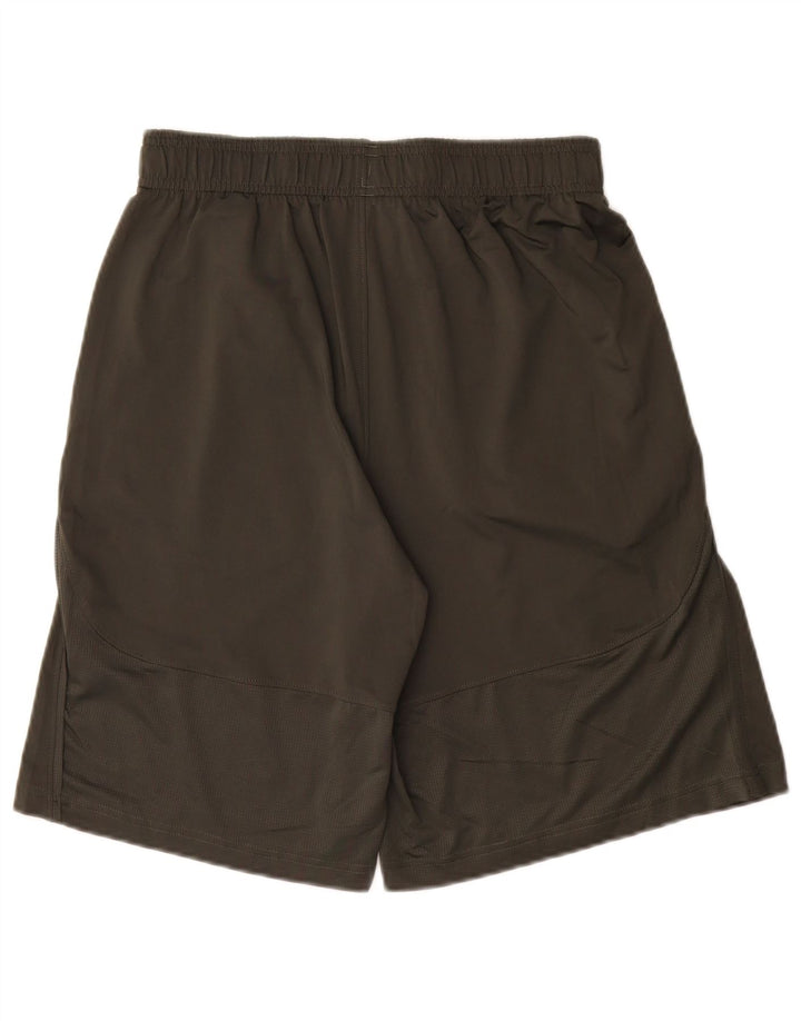 Under Armour Herren-Sportshorts mit lockerer Passform, mittleres Khaki-Polyester