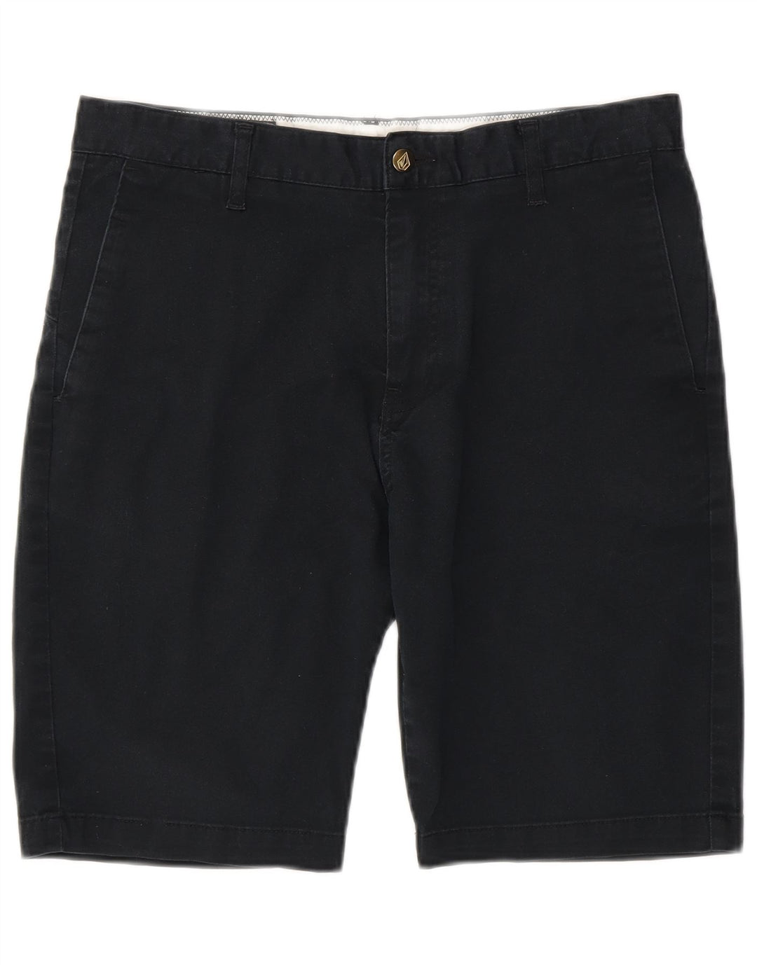 Volcom Herren Chinoshorts W32 Medium Marineblau Baumwolle
