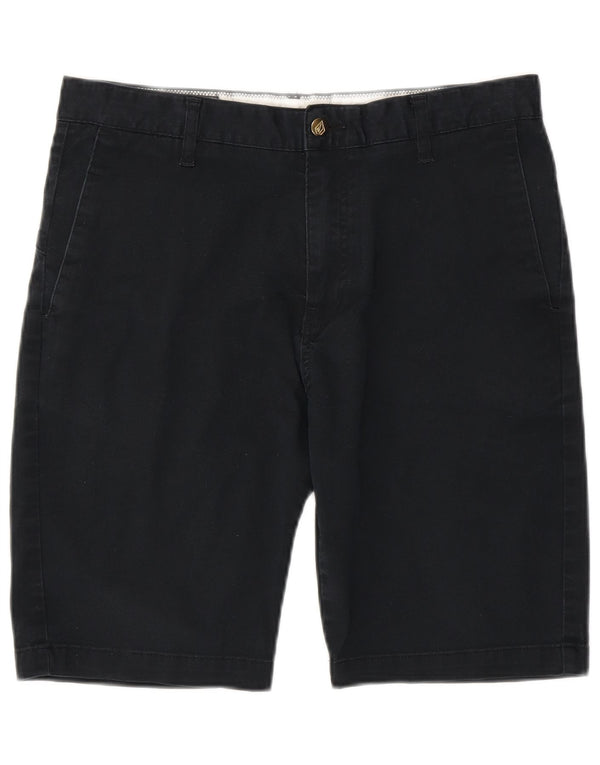 Volcom Herren Chinoshorts W32 Medium Marineblau Baumwolle