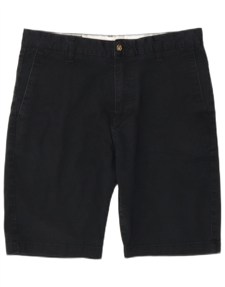 Volcom Herren Chinoshorts W32 Medium Marineblau Baumwolle