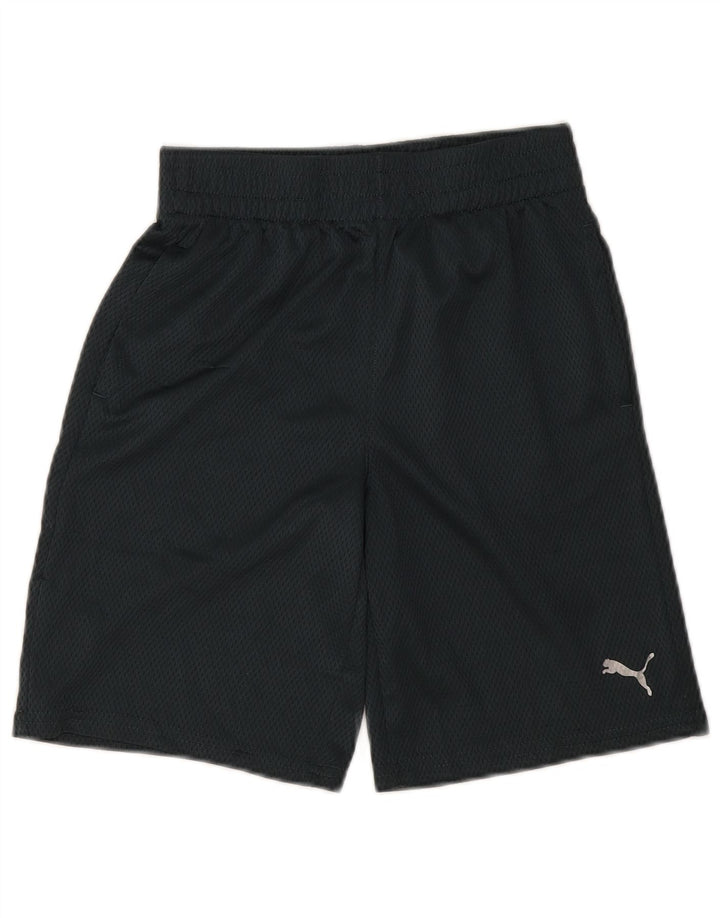 Puma Jungen Sport Shorts 10-11 Jahre Medium Schwarz Polyester