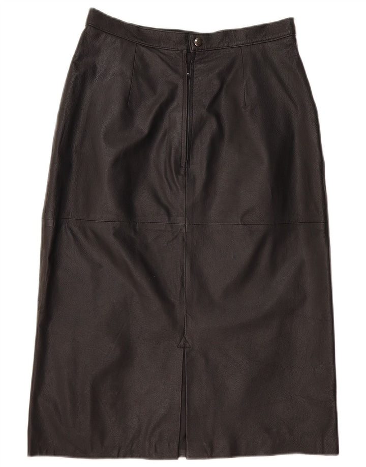 Vintage Damen gerader Rock EU 40 Medium W30 Schwarz