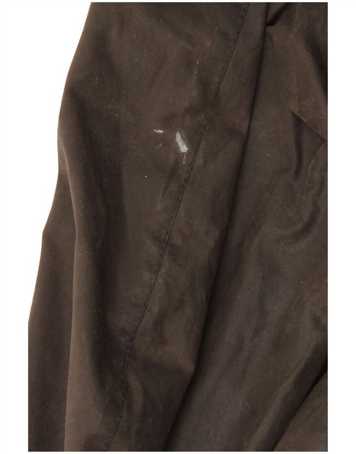 BARBOUR Herrenjacke aus gewachster Baumwolle, Größe 38, kleine braune Baumwolle