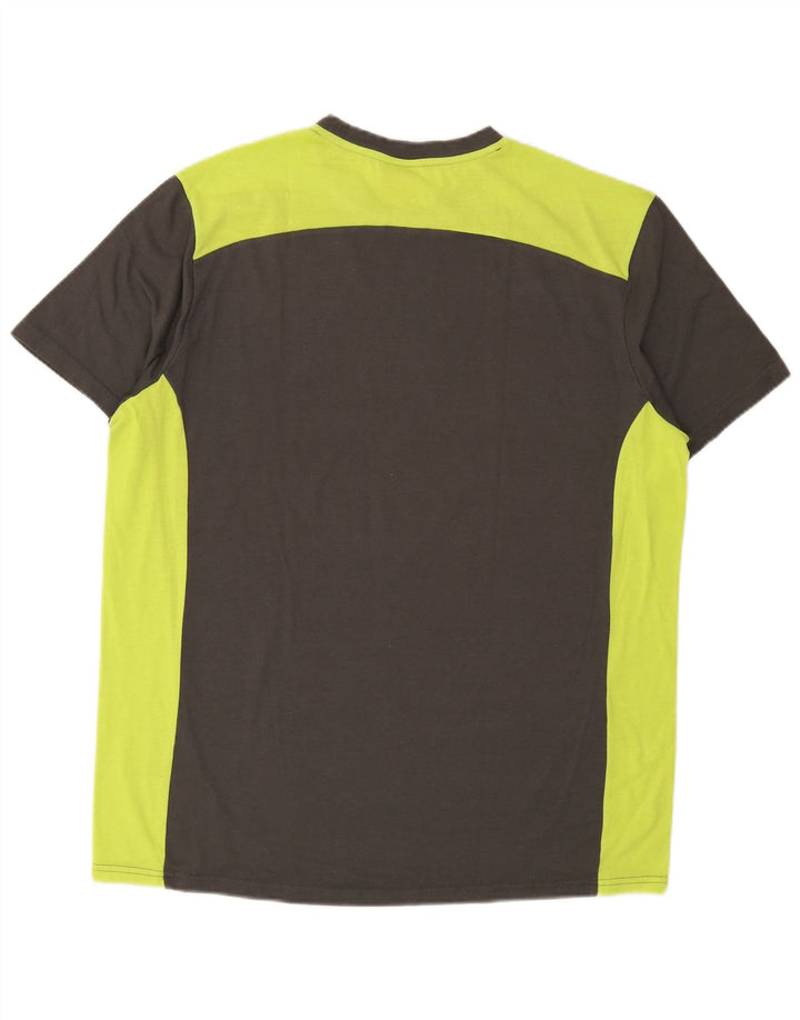Puma Herren T-Shirt Top XL Grau Colourblock