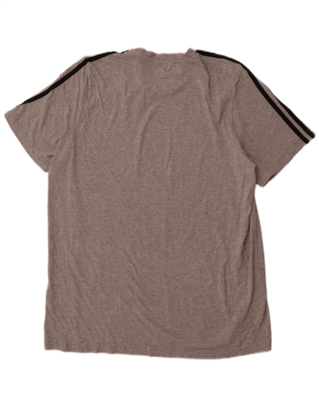 ADIDAS Herren T-Shirt Top XL Grau Baumwolle