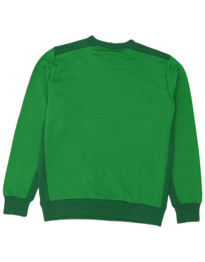 Umbro Herren-Sweatshirt-Pullover, großes grünes Polyester