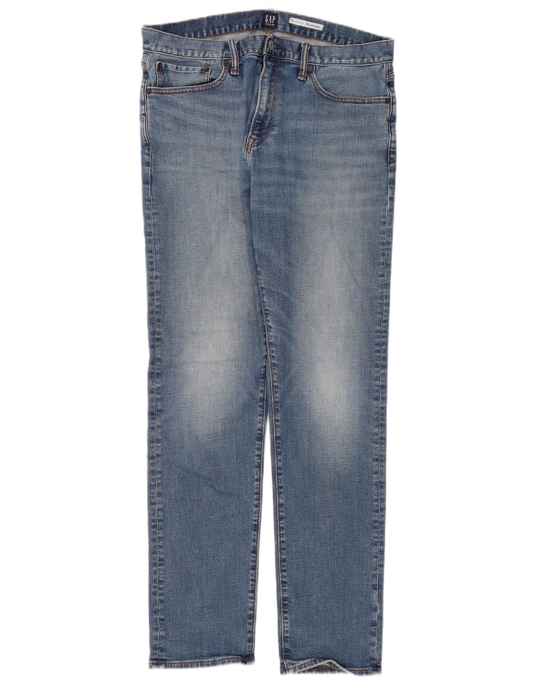Gap Herren Slim Jeans W34 L34 Blaue Baumwolle