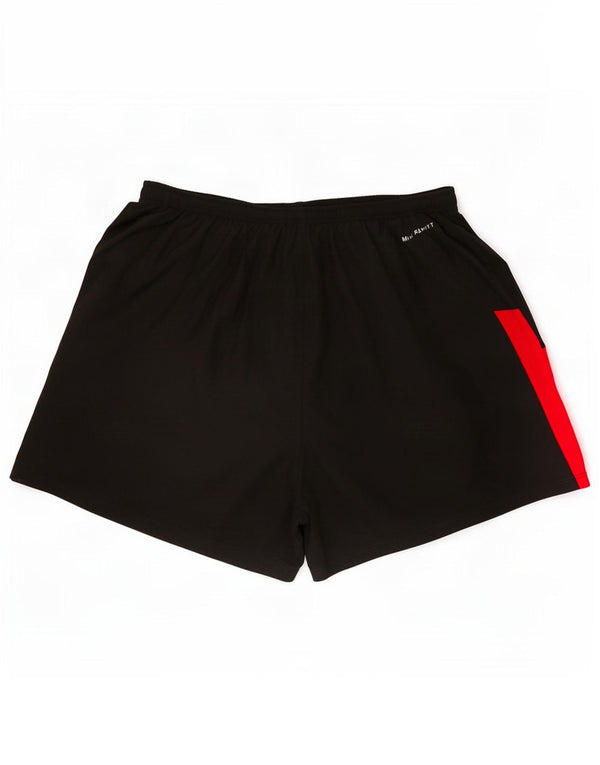 Nike Herren Dri Fit Sportshorts, Größe L, Schwarz, Farbblock
