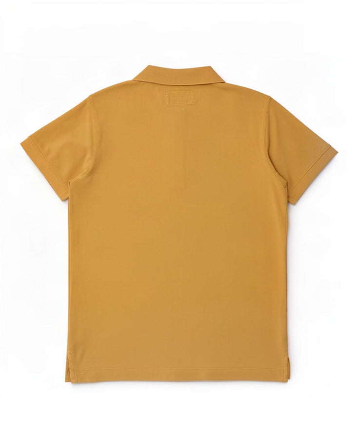 Marlboro Classics Herren-Poloshirt, große gelbe Baumwolle