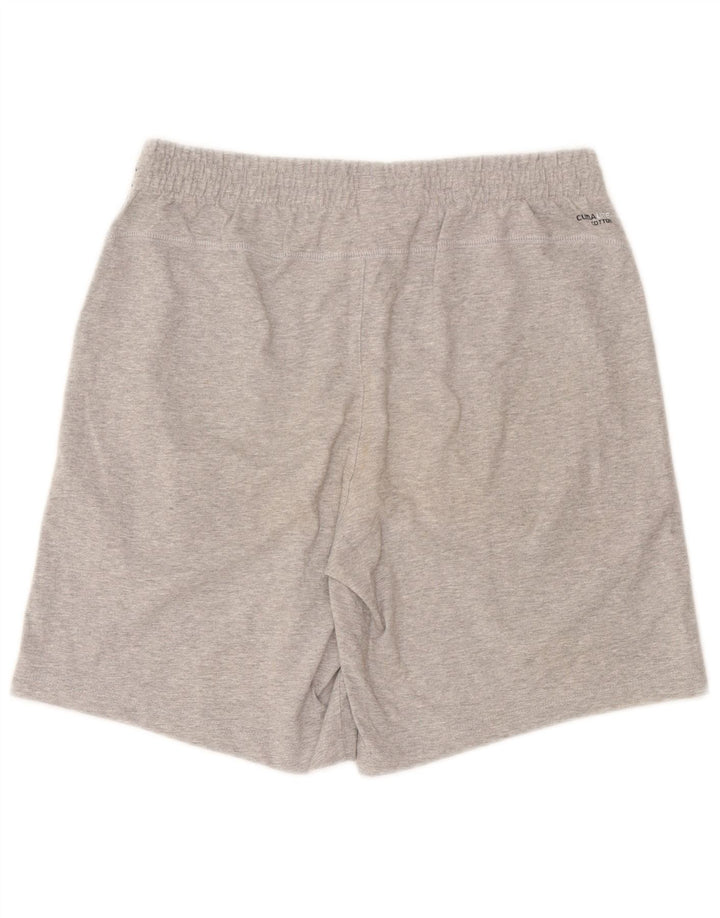 Adidas Herren Climalite Sport Shorts Mittelgrau gefleckte Baumwolle