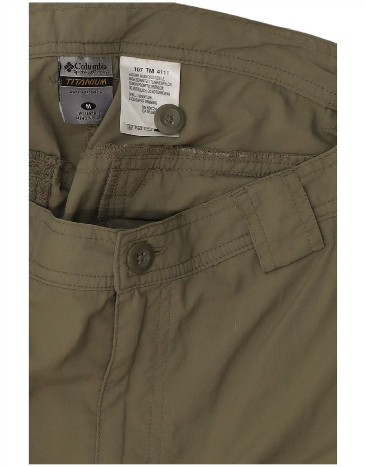 COLUMBIA Herren Titanium Cargo Shorts Medium W32 Khaki Nylon