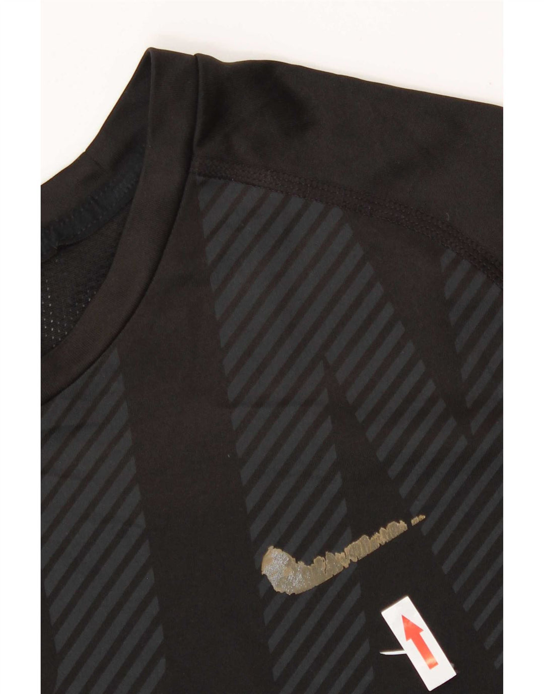 Nike Herren Berlin Graphic T-Shirt Top Large Schwarz Polyester