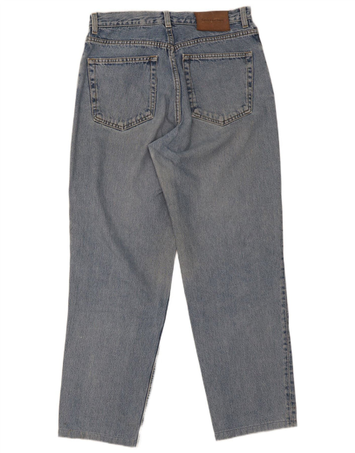Calvin Klein Herren Straight Jeans W30 L29 Blaue Baumwolle