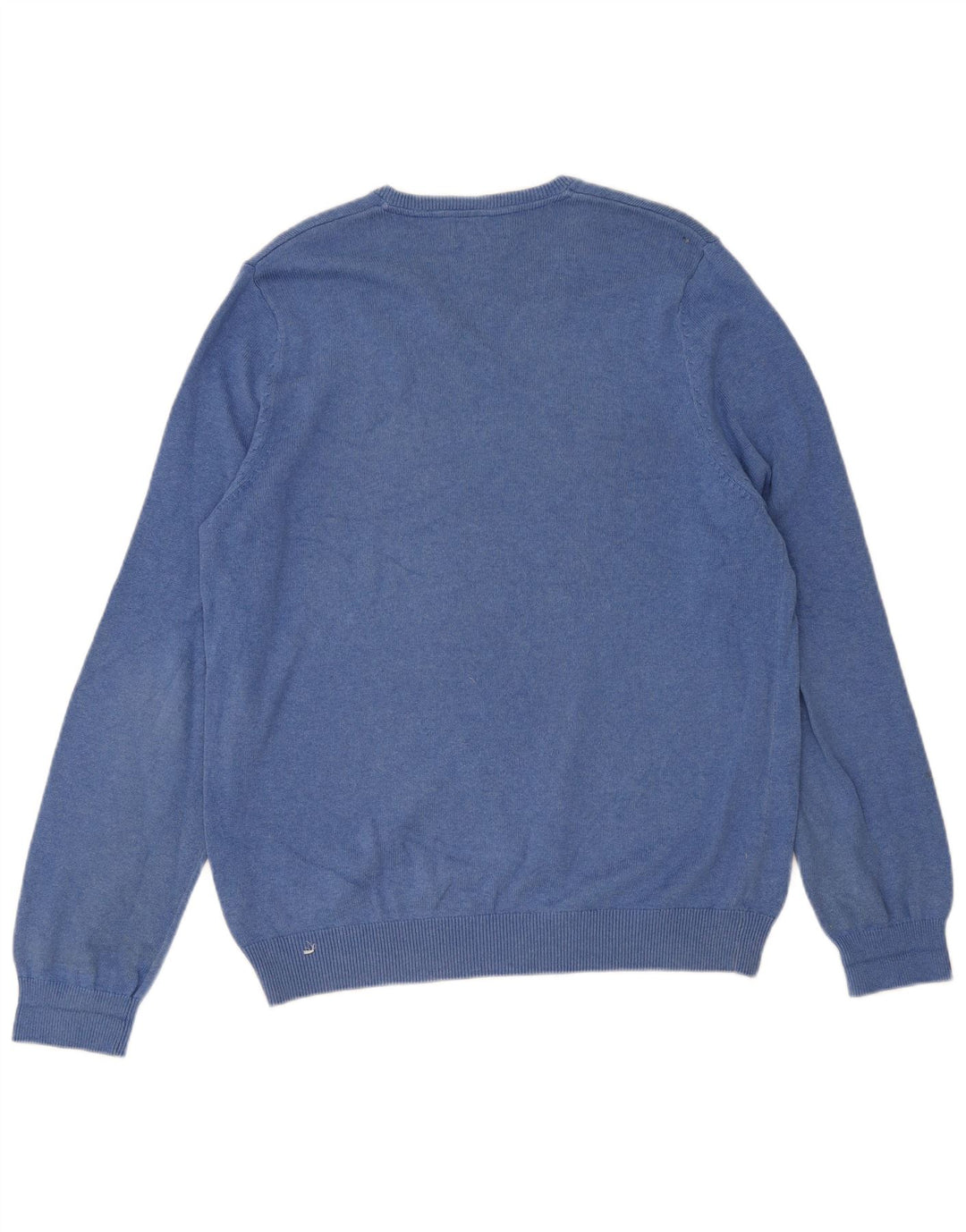 Marks & Spencer Herren-Pullover mit V-Ausschnitt, Größe L, Blau