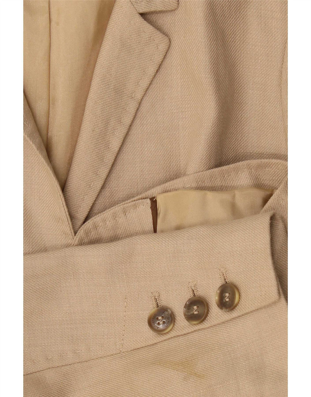 Marks & Spencer Damen Autograph 1-Knopf-Blazerjacke UK 14 Large Beige