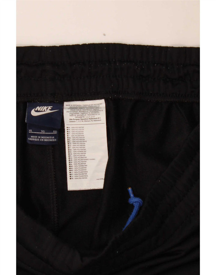 Nike Herren-Trainingshose XL, schwarzes Polyester