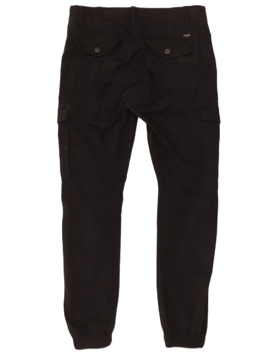 Jack & Jones Herren Jogger Cargohose W30 L32 Schwarz
