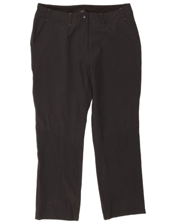Gerade Chino-Hose für Damen von Rohan, UK 44, Größe L, W32, L30, Schwarz, Polyamid