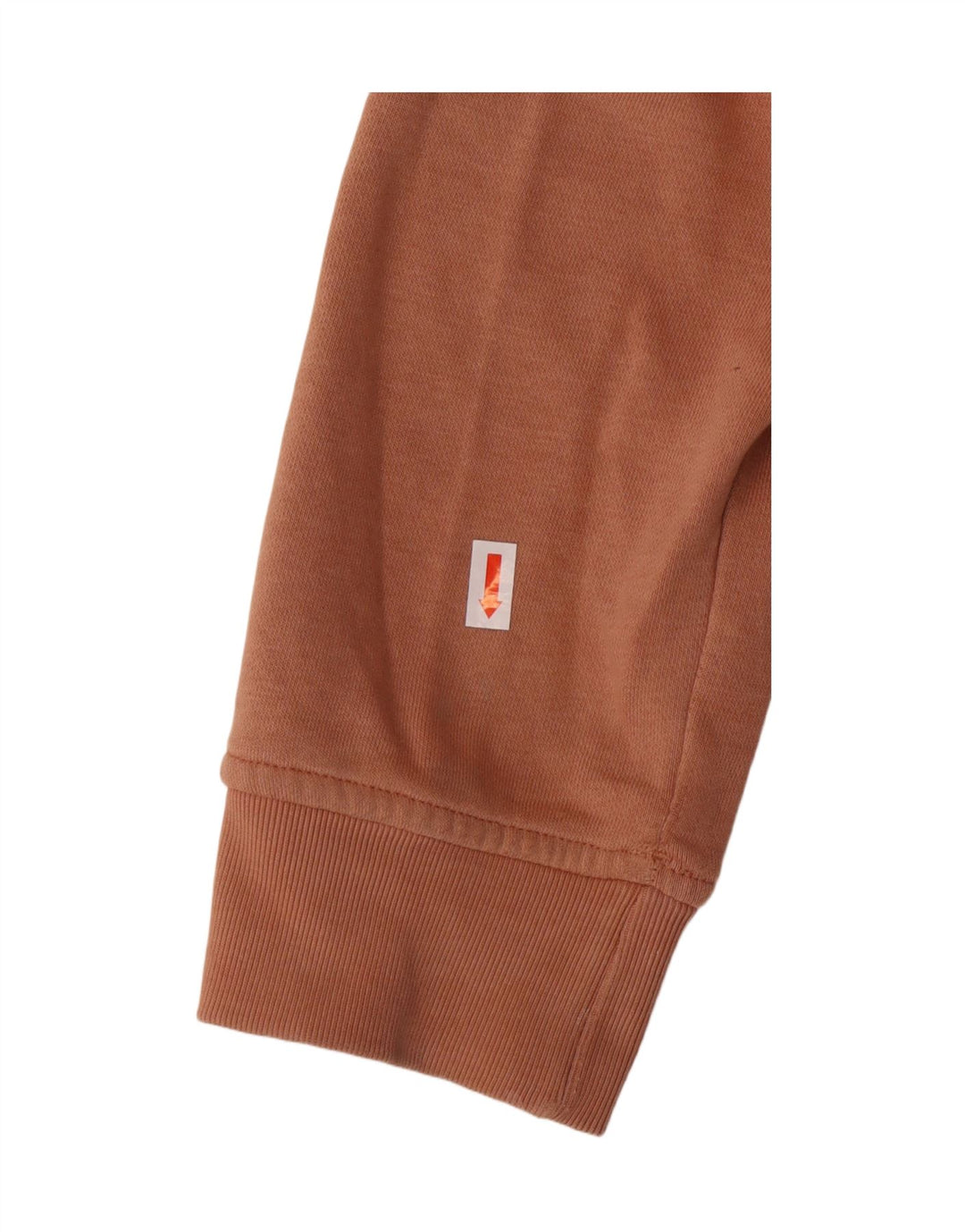 Adidas Damen Kapuzenpullover UK 12/14 mittelbraune Baumwolle