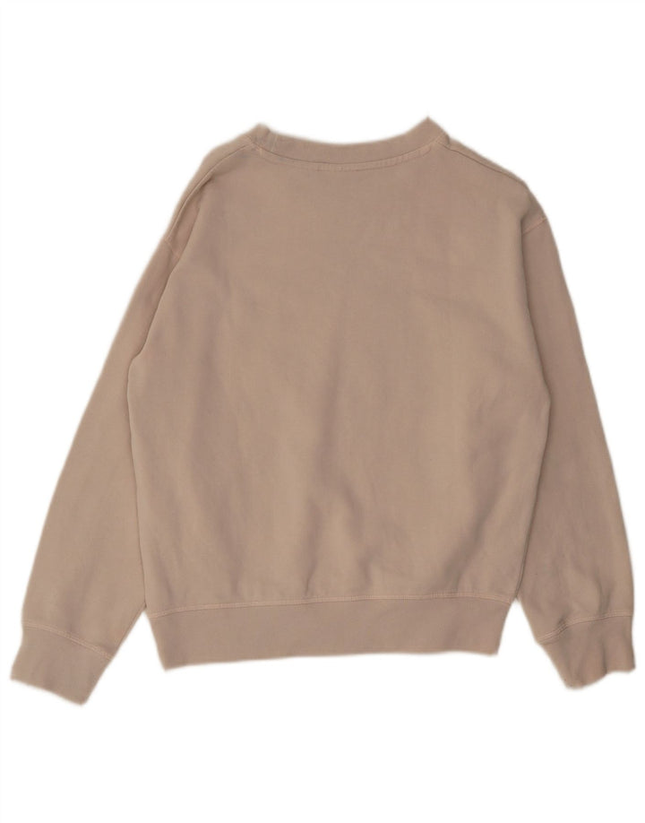 Levi's Damen-Sweatshirt in Übergröße, Größe S, Beige, Baumwolle, UK 10