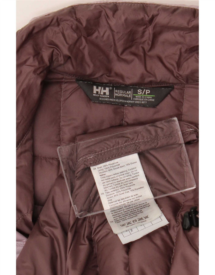 Helly Hansen Damen Wattierte Jacke UK 10 Small Lila Polyamid