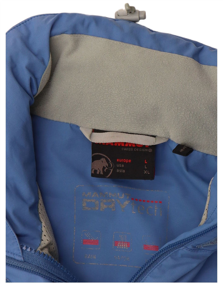 Mammut Damen Regenjacke mit Kapuze UK 16 Large Blau