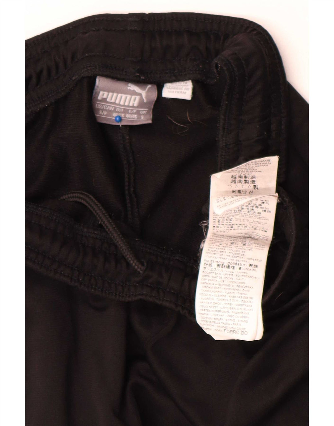 Puma Herren-Trainingshose, Größe S, Schwarz, Polyester