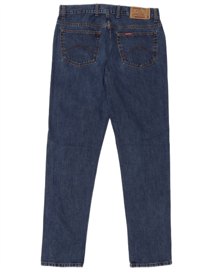 CARRERA Herren 700 Straight Jeans W36 L33 Blaue Baumwolle