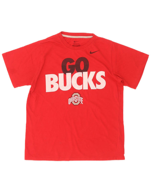 Nike T-Shirt mit Grafik für Jungen, 13–14 Jahre, XL, rote Baumwolle