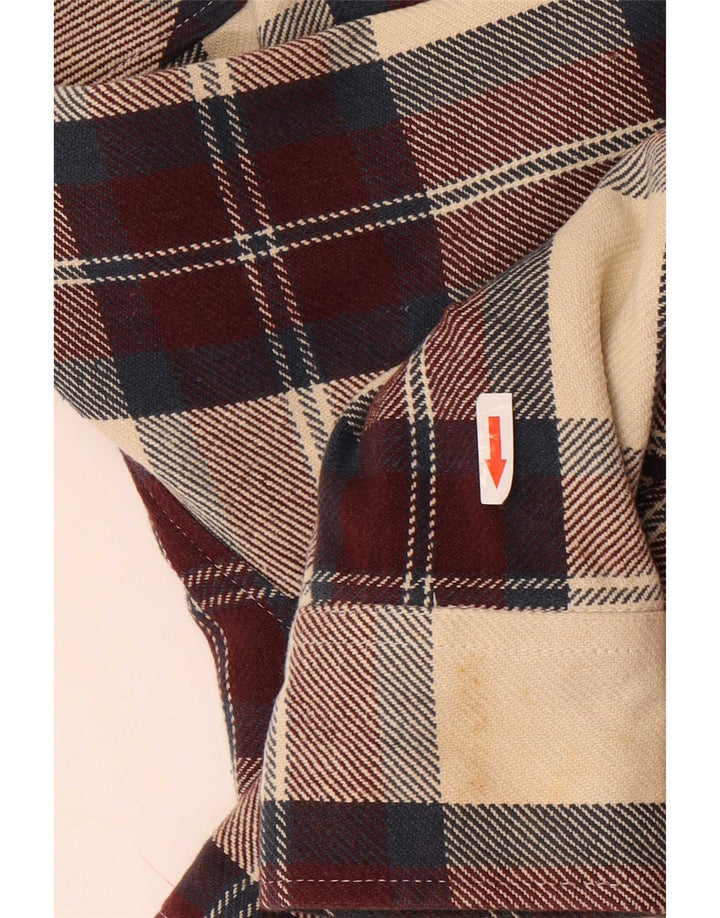 Superdry Herren-Flanellhemd, groß, mehrfarbig kariert