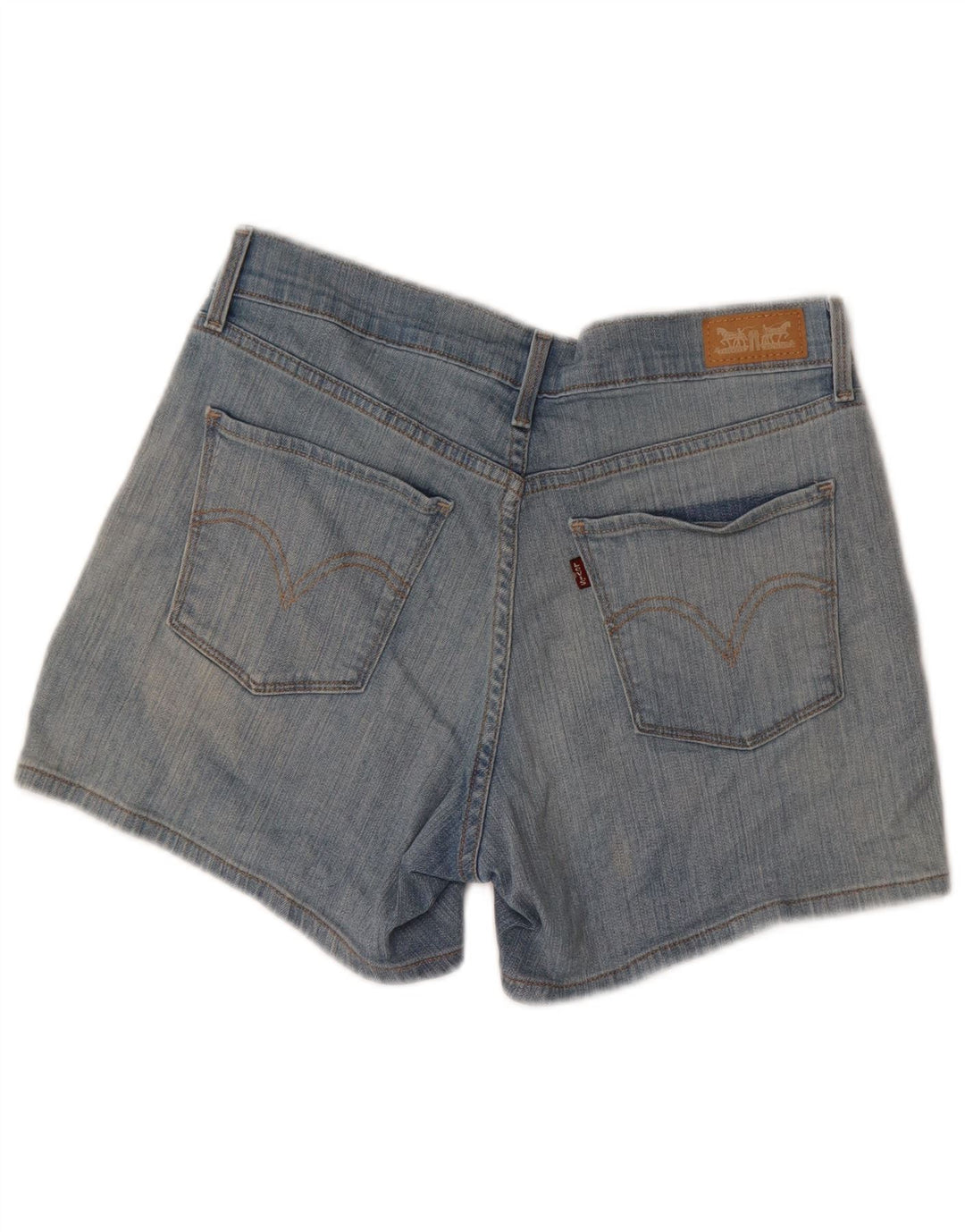 Levi's Damen Jeansshorts US 6 Medium W28 Blaue Baumwolle