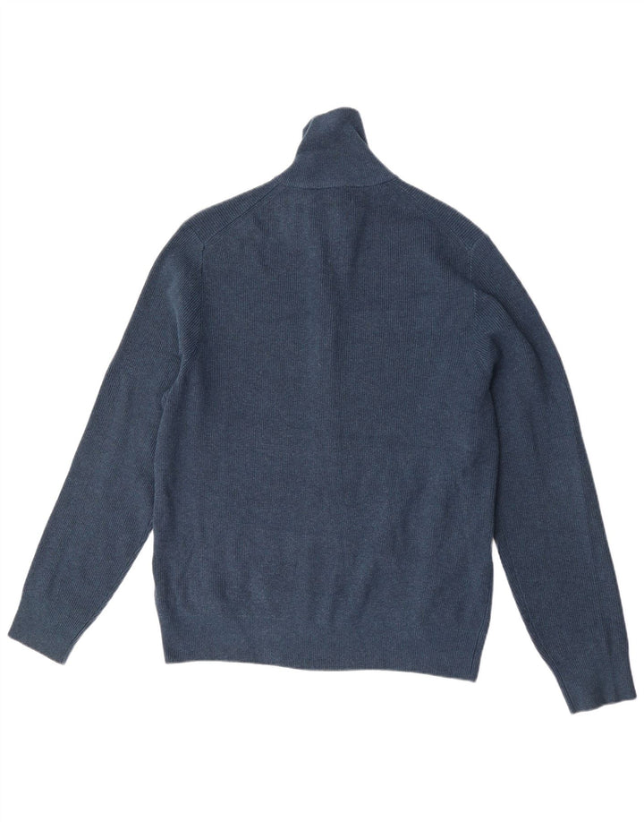 Marks & Spencer Herren-Strickjacke, groß, marineblau, Polyester