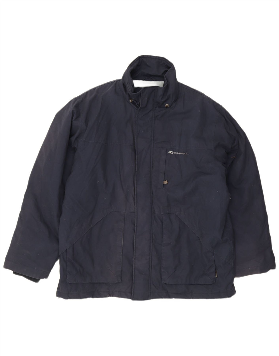 O'Neill Herren-Windbreaker-Jacke mit Grafik, UK 40, Größe L, Marineblau, Farbblock