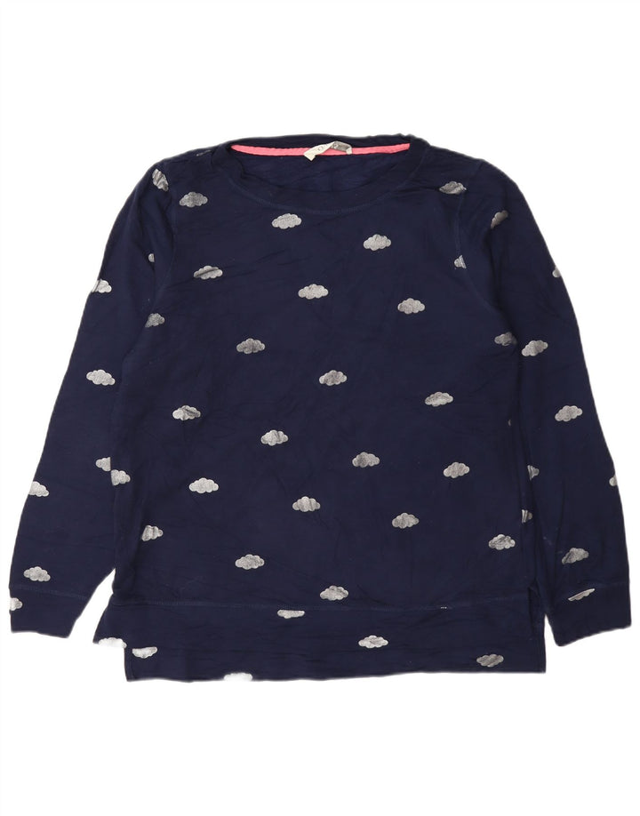 Oasis Damen-Sweatshirt mit Grafik, übergroß, Gr. 10, Marineblau