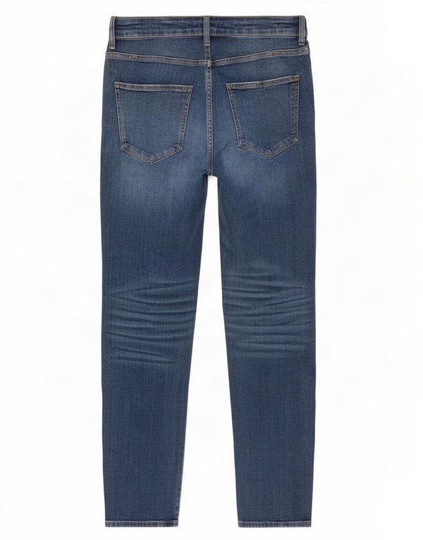 Zara Herren Distressed Slim Jeans EU 42 Large W32 L29 Blaue Baumwolle