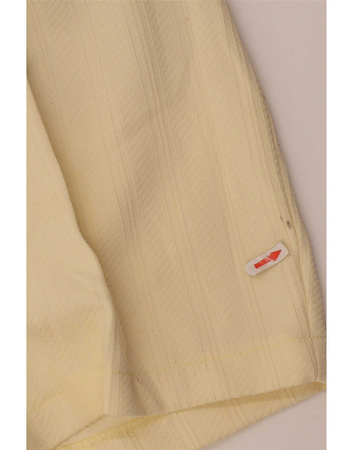Vintage Damen Chino Shorts Medium W30 Gelb