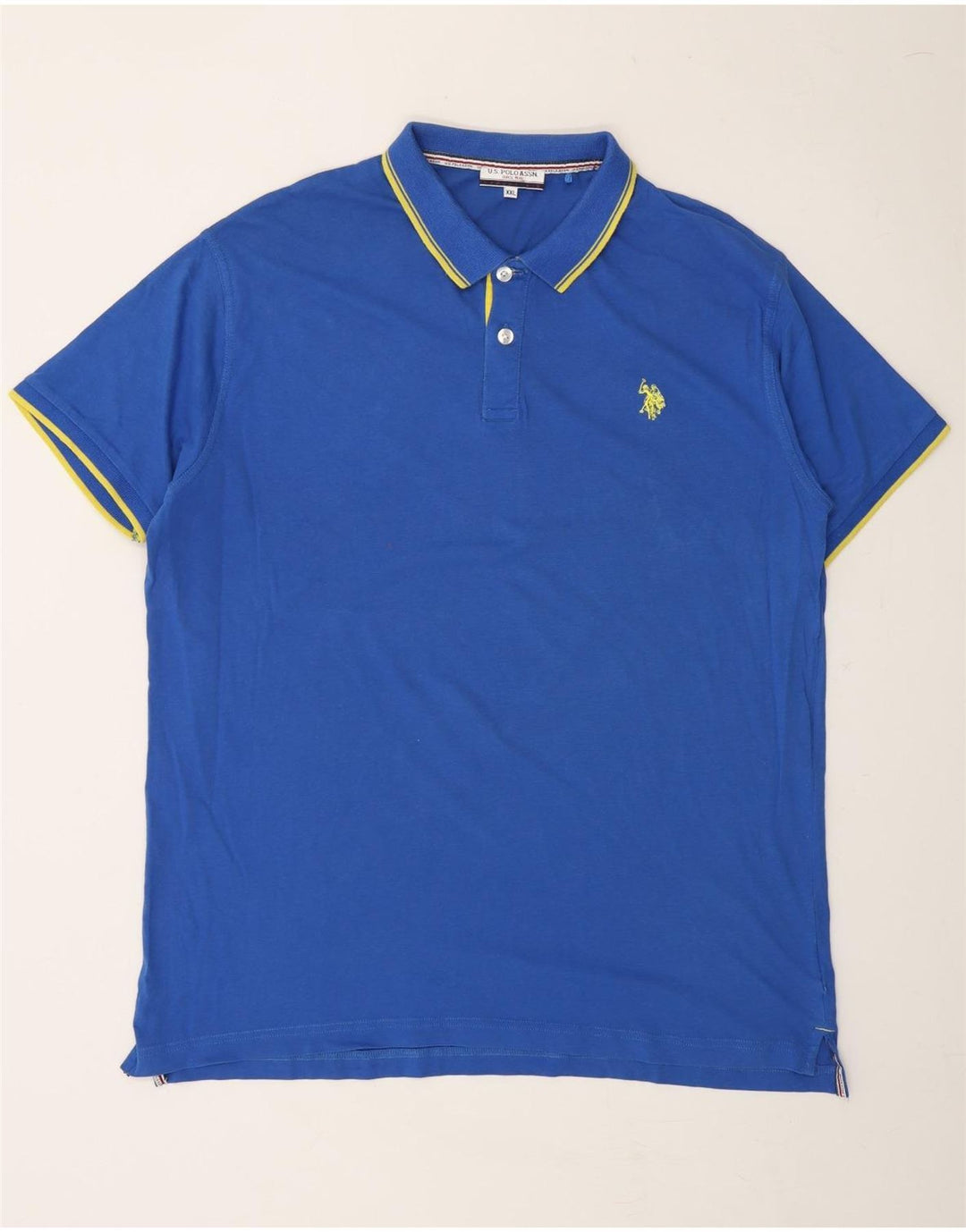 U.S. POLO ASSN. Mens Polo Shirt 2XL Blue