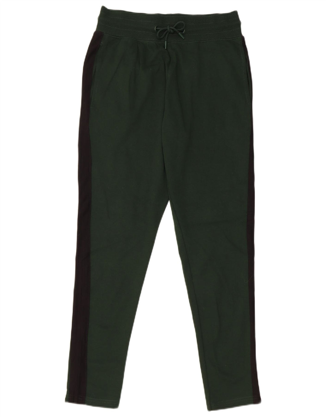 Zara Herren-Trainingshose, kleine grüne Colourblock-Baumwolle