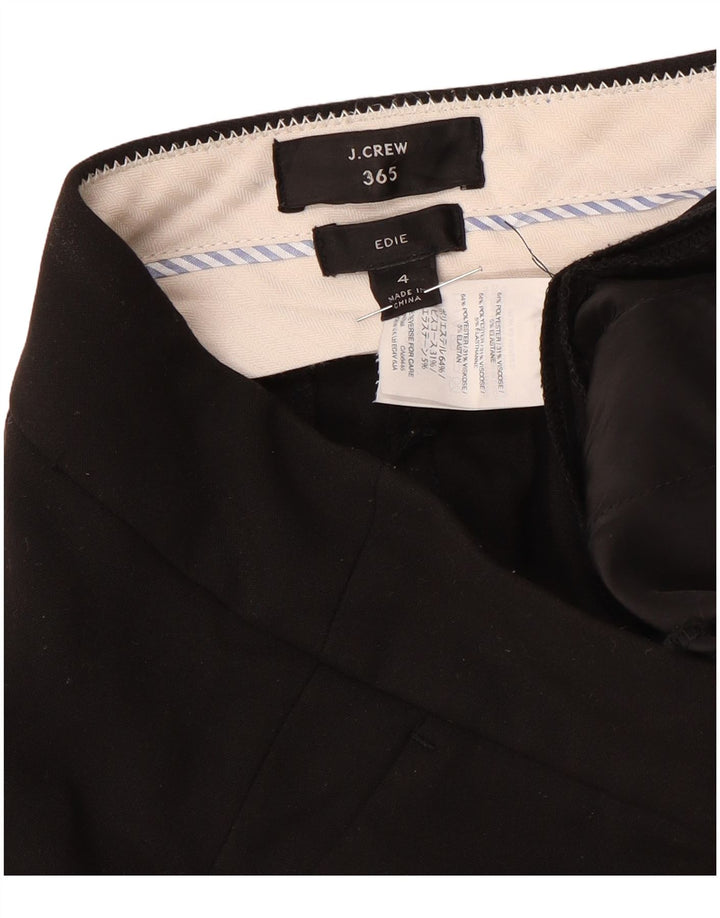J. CREW Damen Edie Bootcut-Anzughose US 4 Small W30 L32 Schwarz