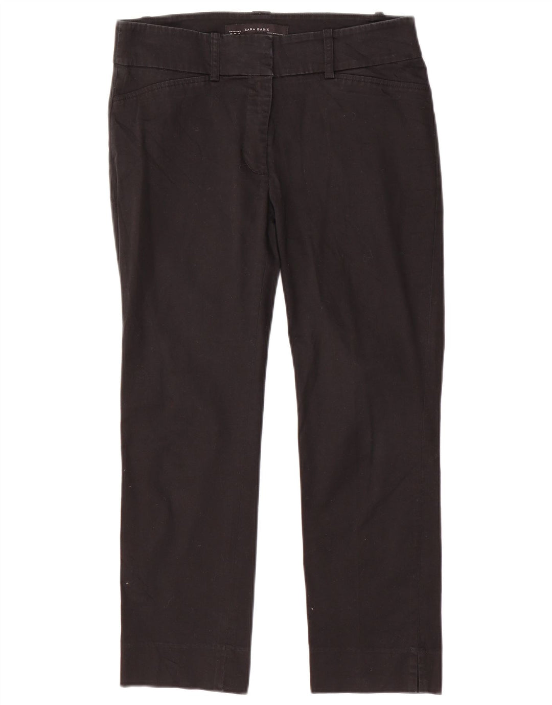 Zara Damen kurze Hose EU 38 Small W28 L24 Schwarz
