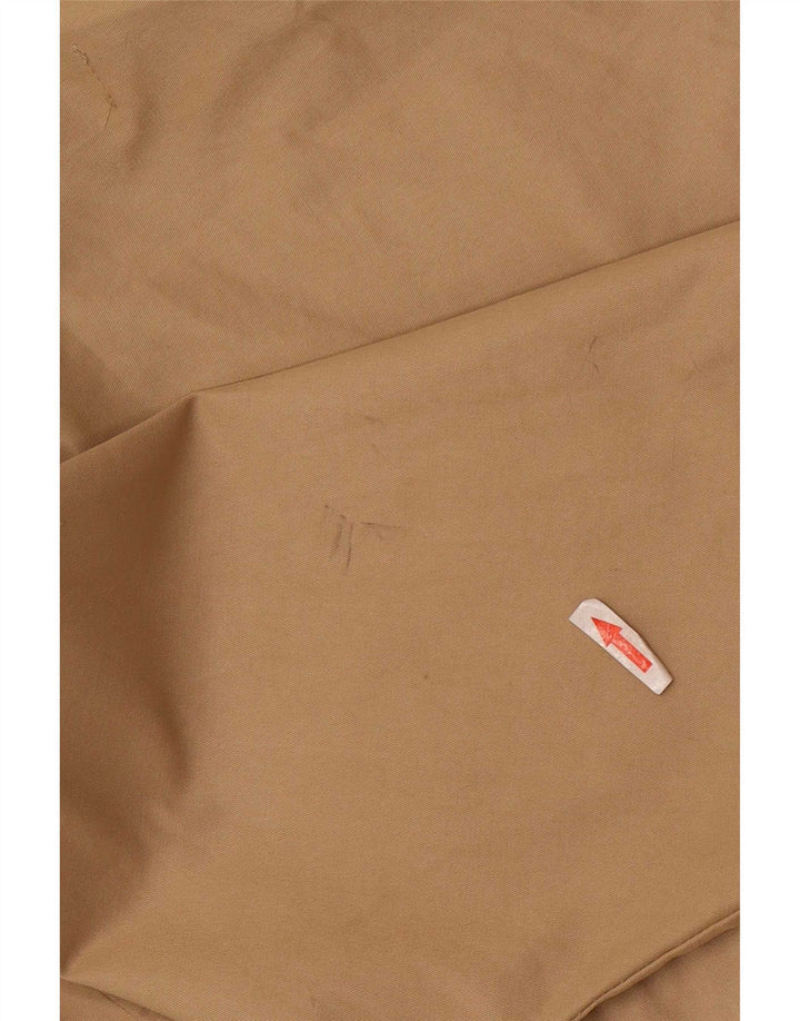 Zara Damen-Regenmantel mit Kapuze, übergroß, Gr. 10, Größe S, Beige