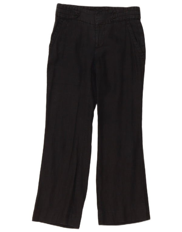 Zara Damen Bootcut Freizeithose Small W26 L30 Schwarz