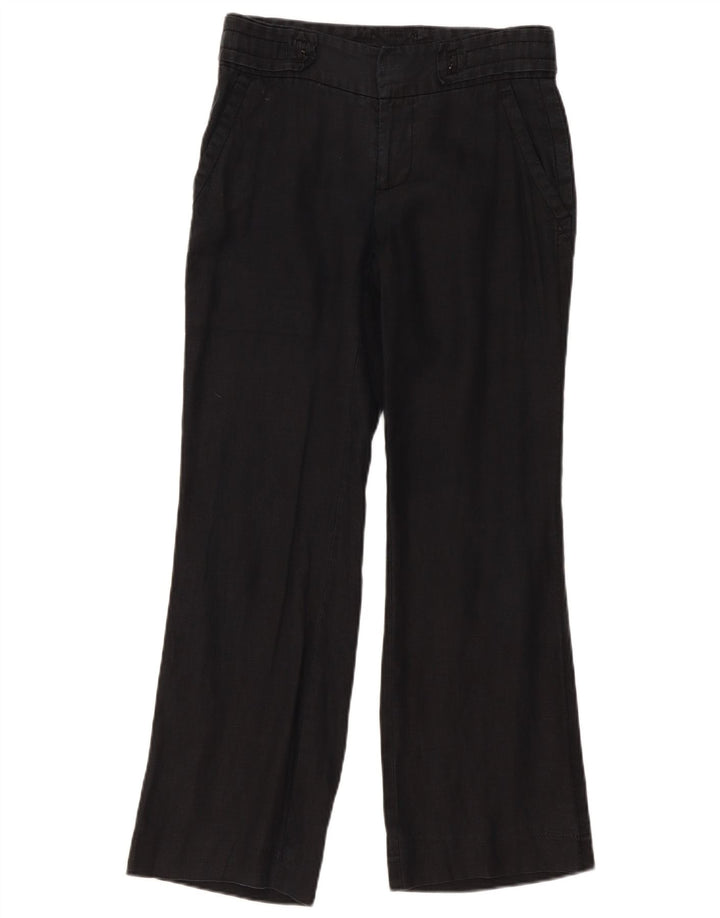 Zara Damen Bootcut Freizeithose Small W26 L30 Schwarz