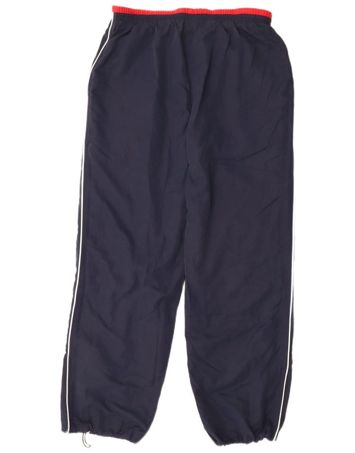 Reebok Herren-Trainingshose, Jogginghose, Mittelblau, Farbblock
