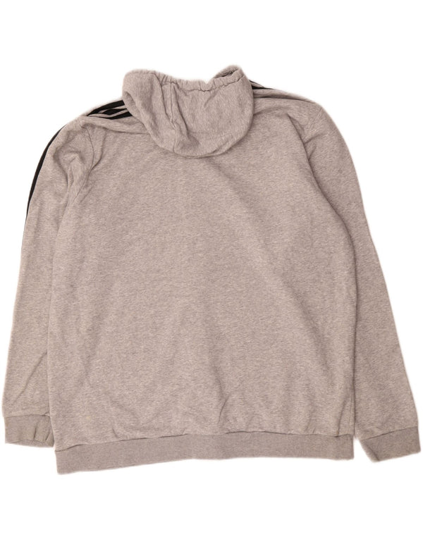 Adidas Herren Zip Hoodie Pullover 2XL Grau
