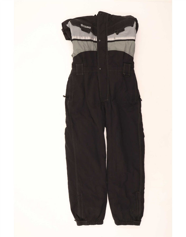 Colmar Herren-Skioverall mit Kapuze, IT 56 XL, schwarzes Colourblock-Polyamid