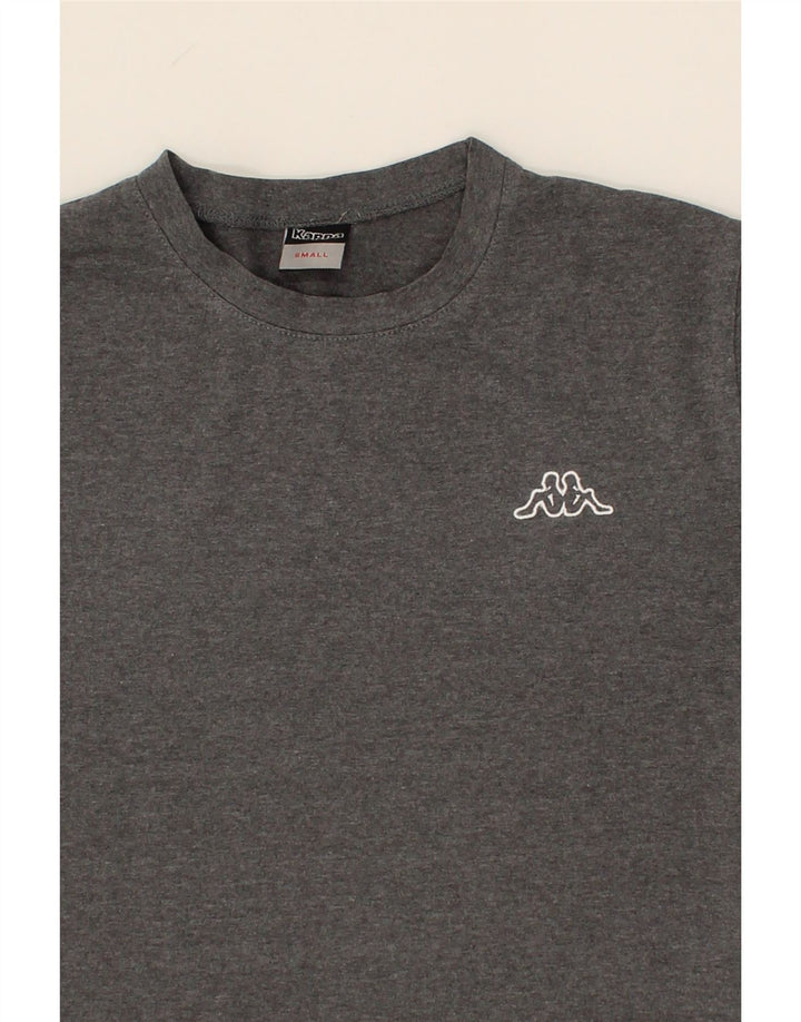 KAPPA Mens T-Shirt Top Small Grey Cotton Vintage Kappa and Second-Hand Kappa from Messina Hembry 