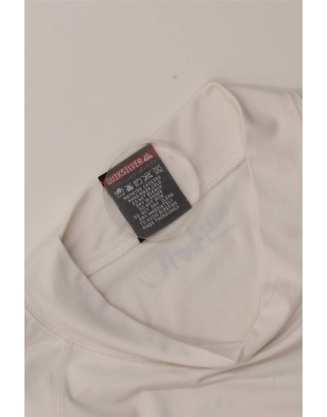 Quiksilver Herren-T-Shirt mit Grafik, 2XL, weißes Nylon